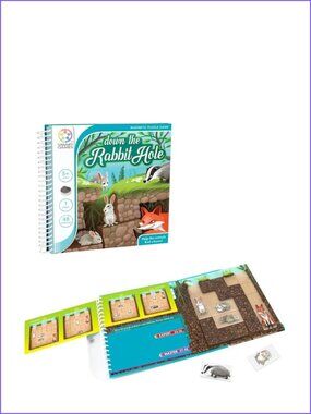 Down the Rabbit Hole- Magnetic Travel Game New In Box Age 5+